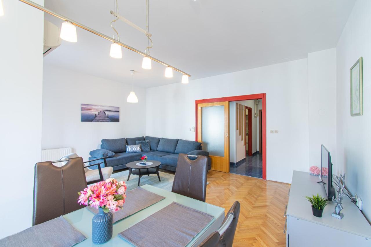 Flexible Selfcheckins 47 - Zagreb - Two Loggia - New - 3 Beedroms - 2 Wc Apartment ภายนอก รูปภาพ